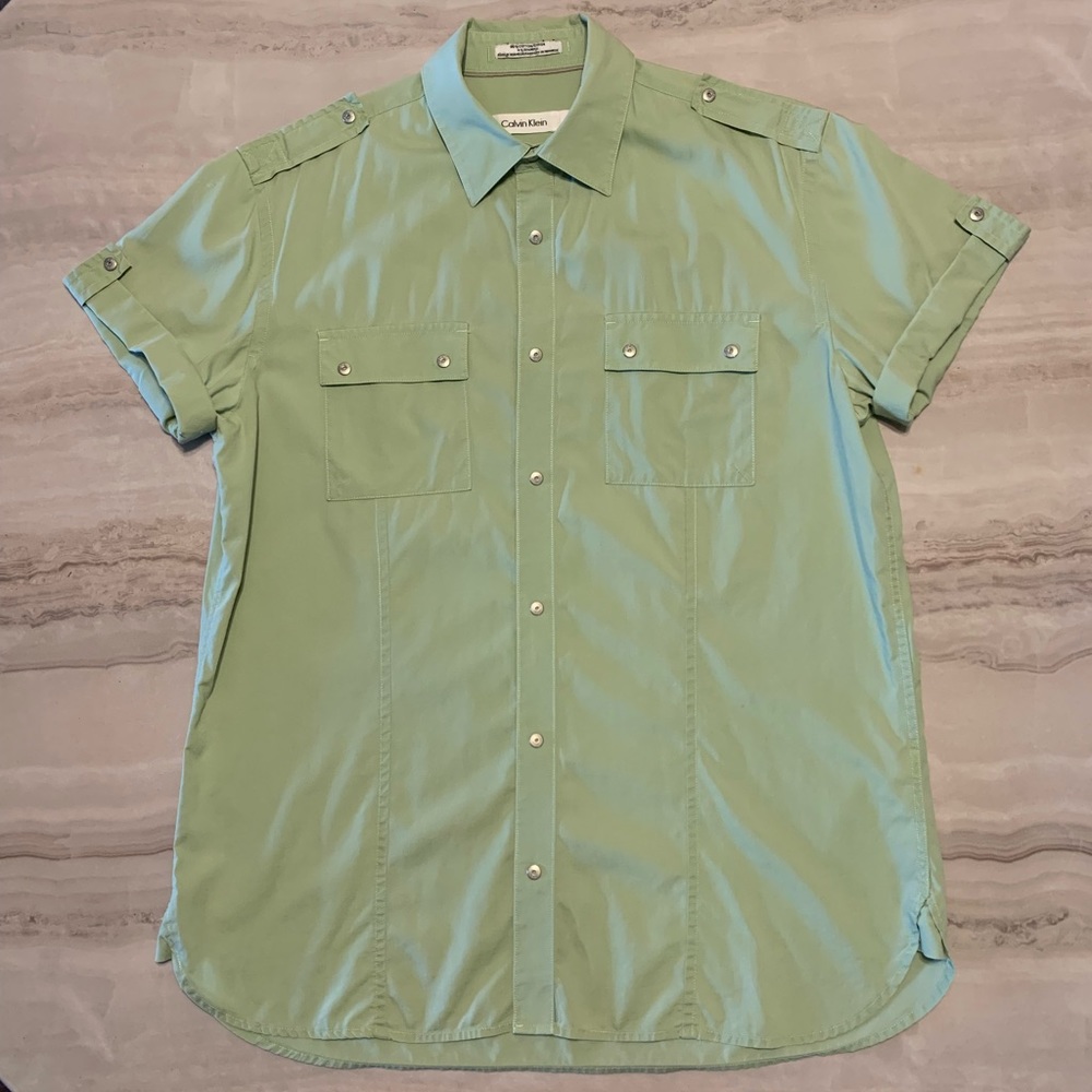 Calvin Klein Double Pocket Short Sleeved Shirt